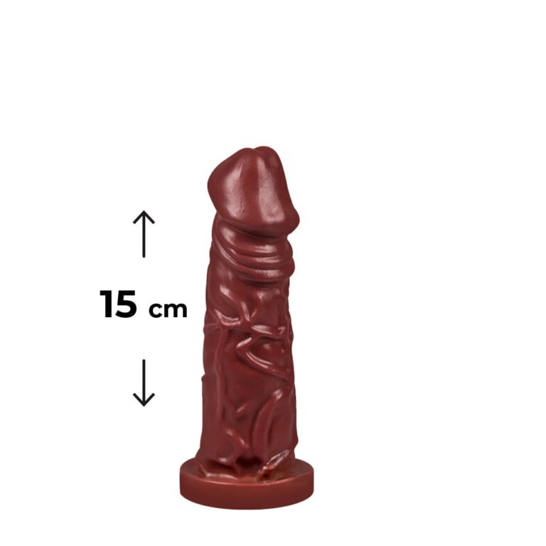 Pênis Médio 15cm x 4cm Marrom