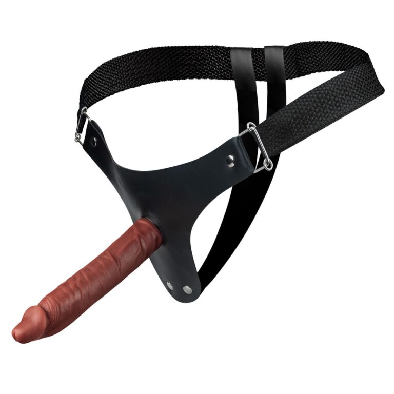 Cinta Peniana Fininha 14cm x 2,5cm para Iniciantes em Inversão Marrom