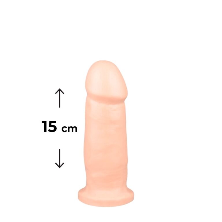 Pênis Médio 15cm x 4,5cm Bege
