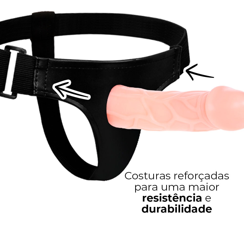 Capa Peniana OCA com Cinta 15,5cm x 4cm Bege (Semi Rígida) - Imagem 11