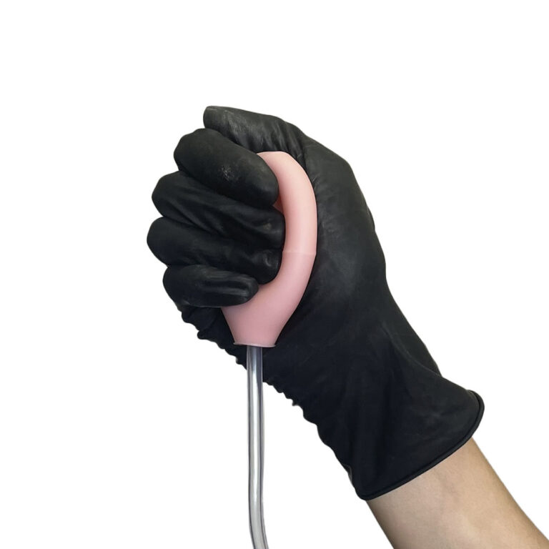 Masturbador masculino formato boca com bomba de sucção manual 14,5cm x 6,8cm - Imagem 9