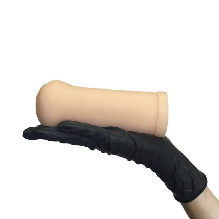 Masturbador masculino formato boca com túnel interno texturizado 16cm x 6,5cm - Imagem 9
