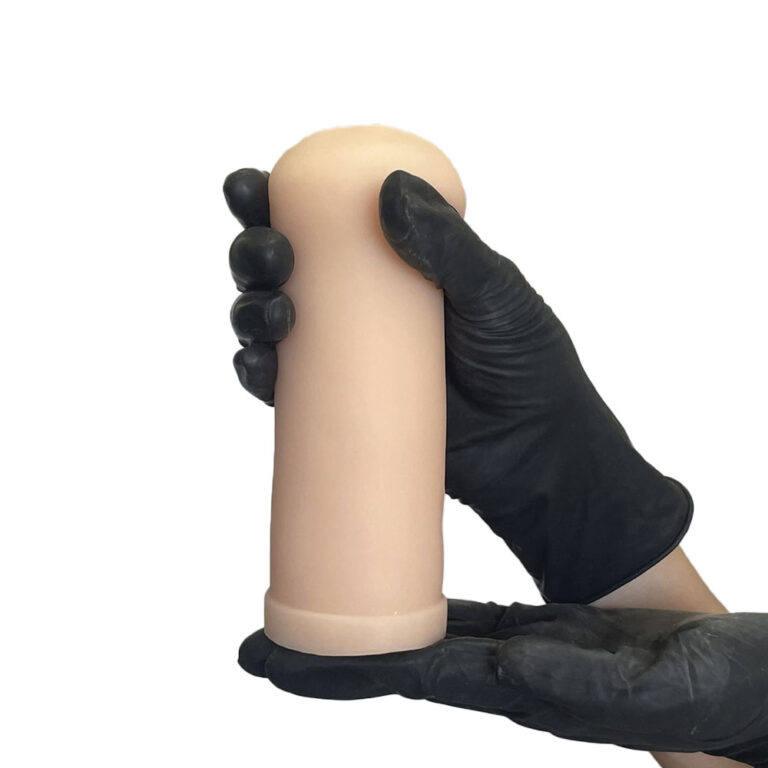 Masturbador masculino formato boca com túnel interno texturizado 16cm x 6,5cm - Imagem 8