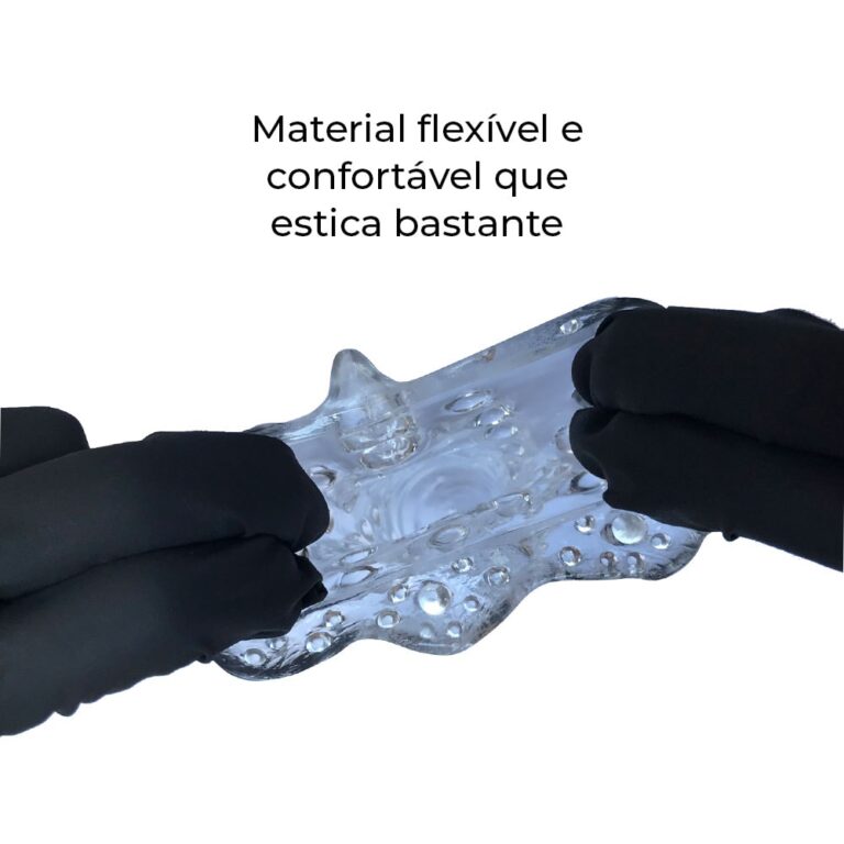 Capa Peniana 14cm x 4,2cm para Aumentar ou Engrossar o Pênis Transparente com Vibro - Imagem 6