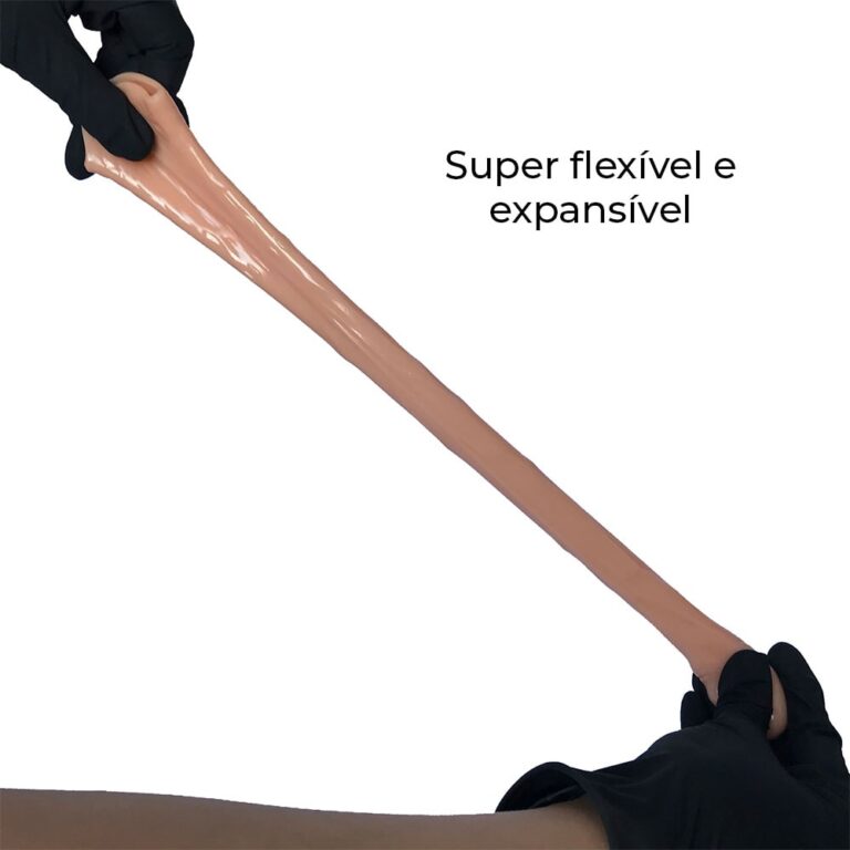 Capa Peniana 16cm x 4cm para Aumentar ou Engrossar o Pênis Bege - Imagem 6