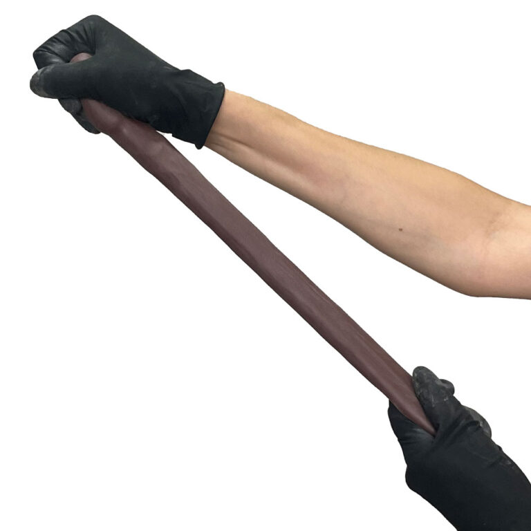 Capa Peniana 17cm x 4cm Realista/Cyberskin para Aumentar ou Engrossar o Pênis Marrom - Imagem 13