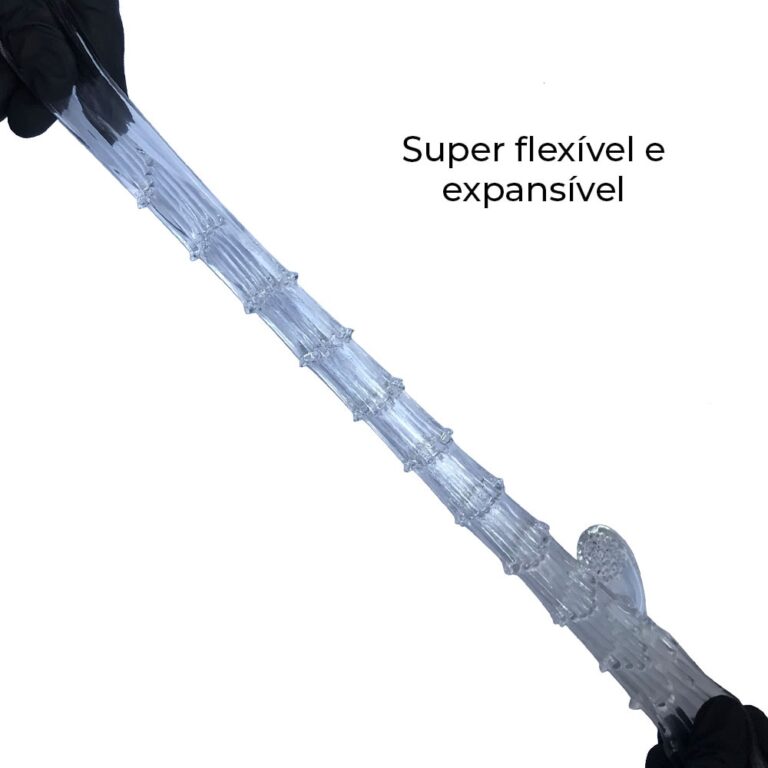 Capa Peniana 15cm x 3,8cm para Aumentar ou Engrossar o Pênis Transparente com Anel para Escroto - Imagem 7
