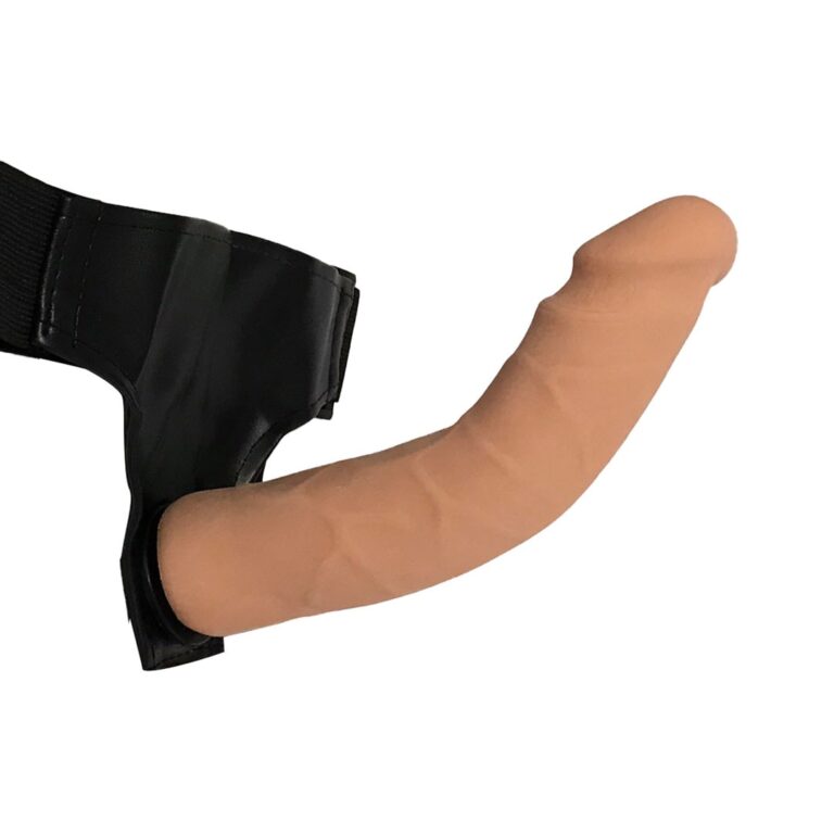 Cinta Peniana Cyberskin com Vértebra Interna 22cm x 4,5cm - Imagem 11