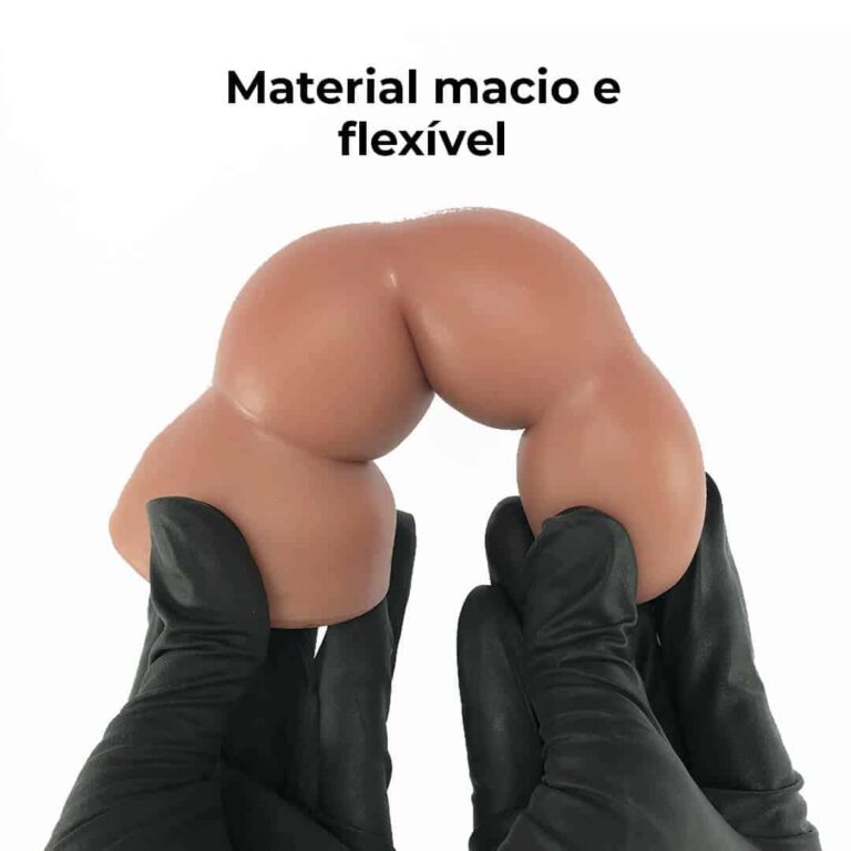 Plug Anal G 16,5cm x 4,5cm Borracha Bege A04 - Imagem 5
