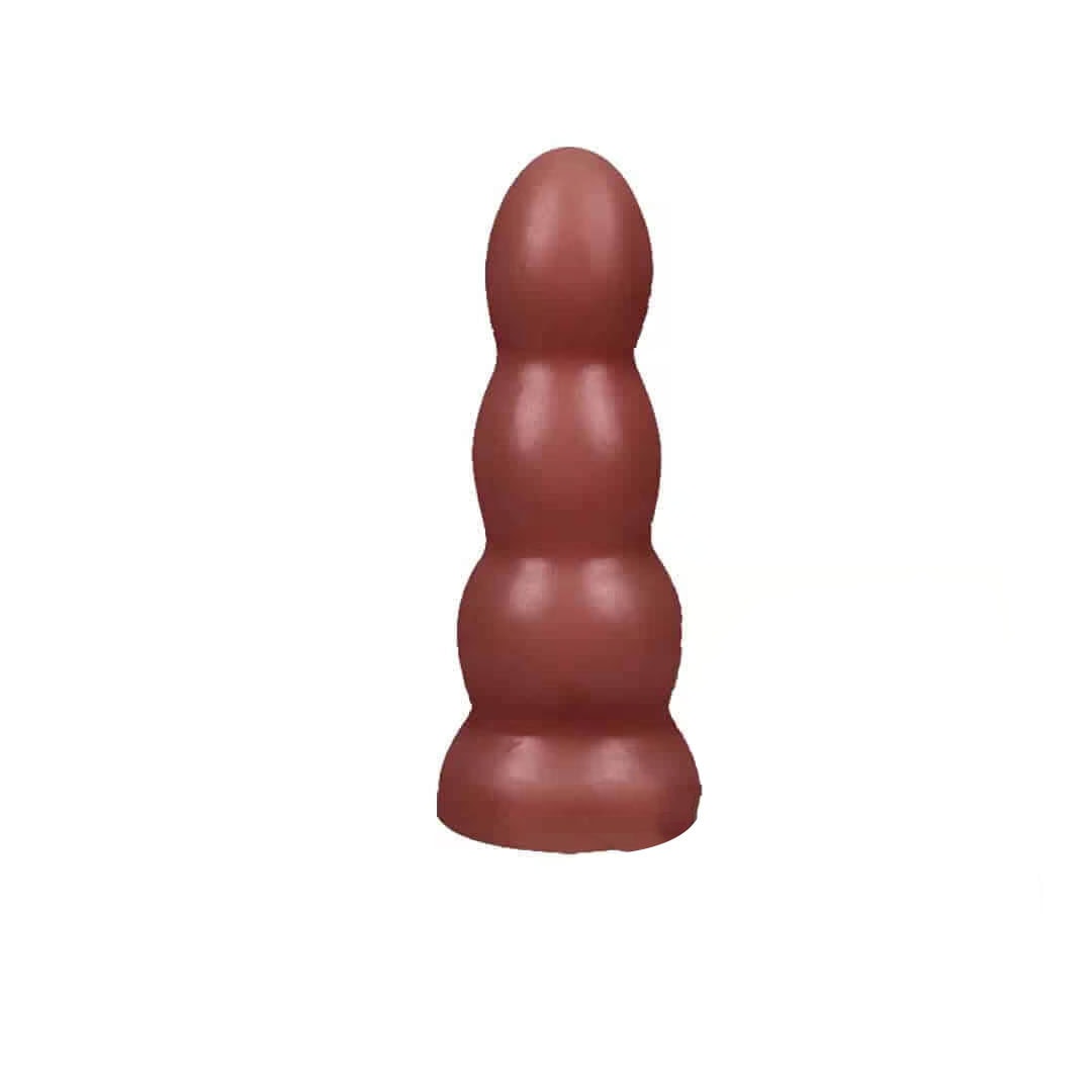 Plug Anal G 16,5cm x 4,5cm Borracha Marrom AC04