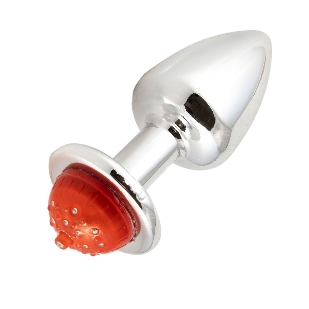 Plug Anal G 9cm x 4cm com Luz de Led (Piscante) Cromado Feito em ABS - Filhos de Afrodite Loja das Cintas Penianas Plug Anal G 9cm x 4cm com Luz de Led (Piscante) Cromado Feito em ABS - Filhos de Afrodite Loja das Cintas Penianas