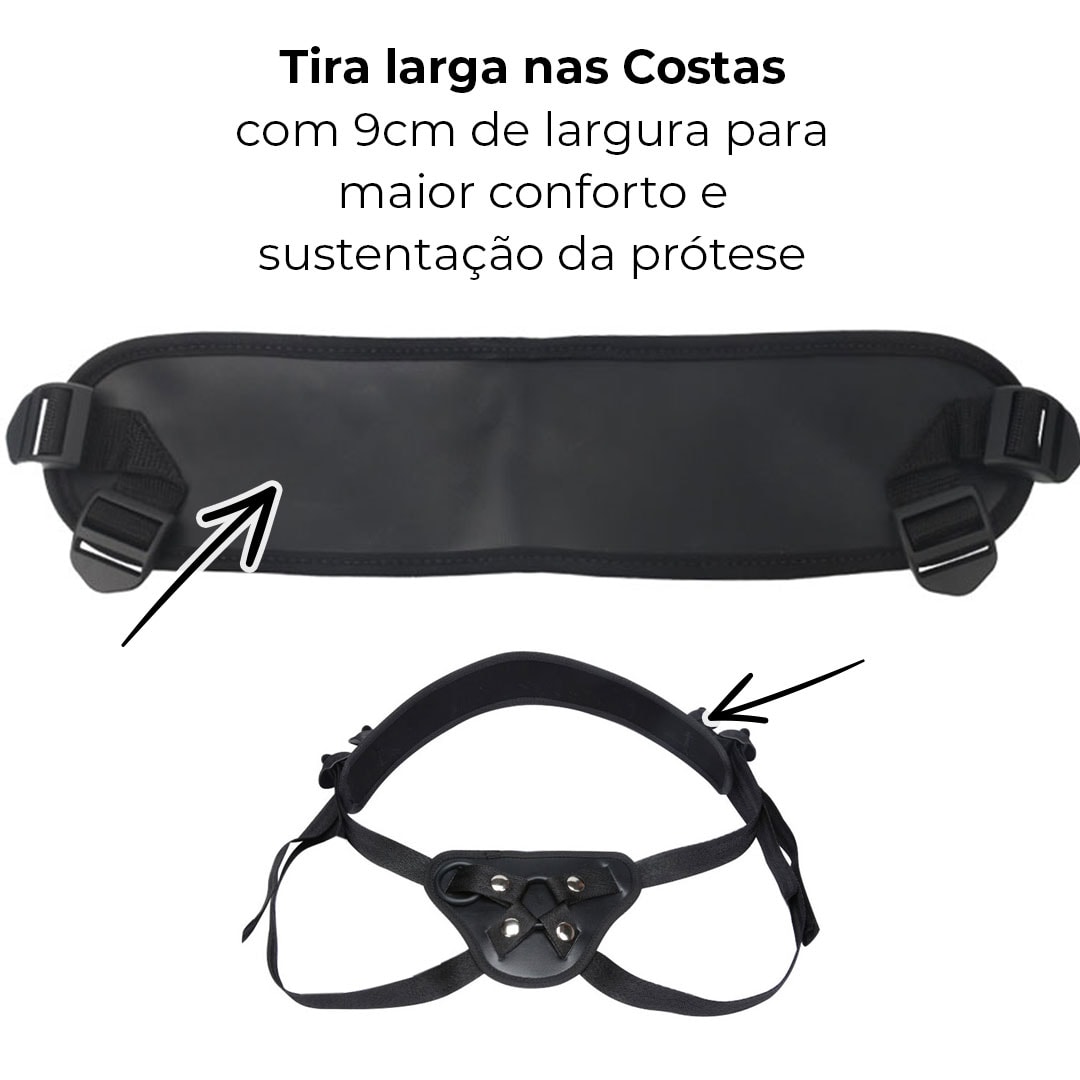 Cinta Peniana com 4 Argolas para diversas espessuras (Sem Prótese) - Imagem 3
