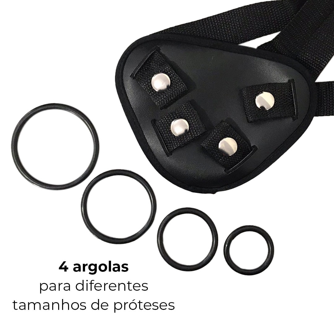Cinta Peniana com 4 Argolas para diversas espessuras (Sem Prótese) - Imagem 5