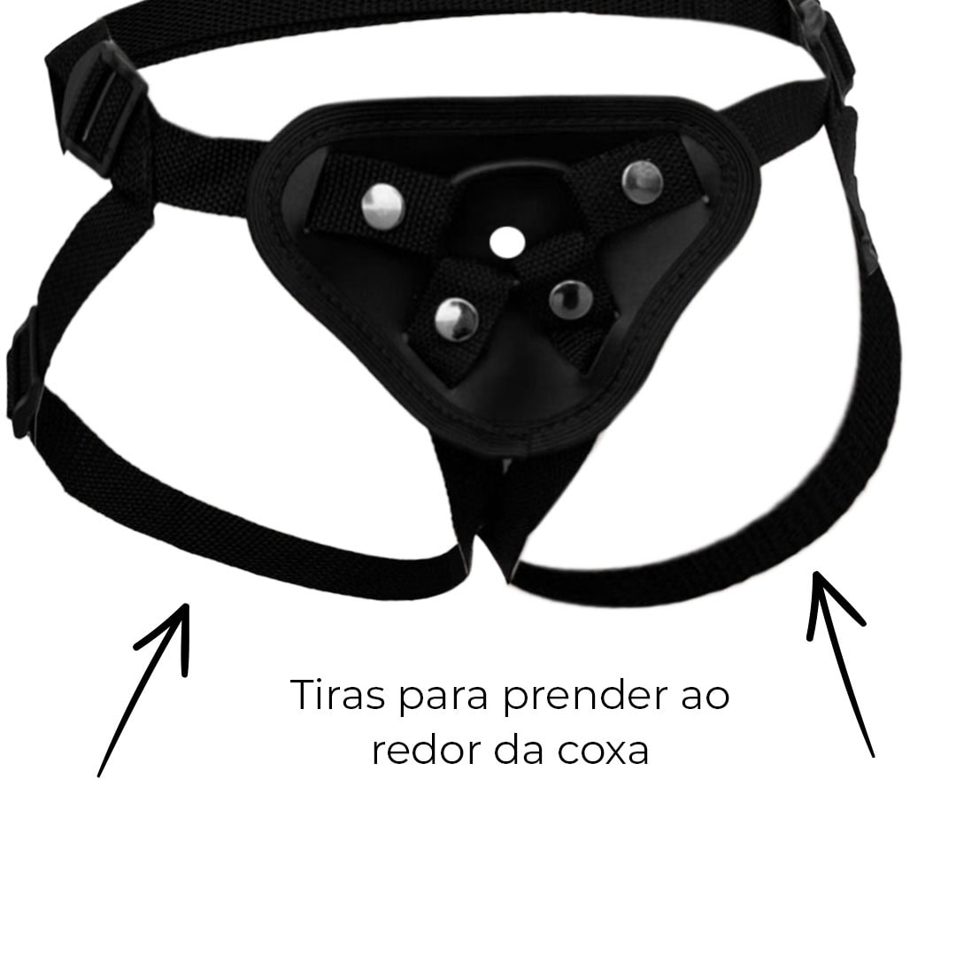 Cinta Peniana 2 em 1, com argola ou furo para rosquear (Sem Prótese) - Imagem 5