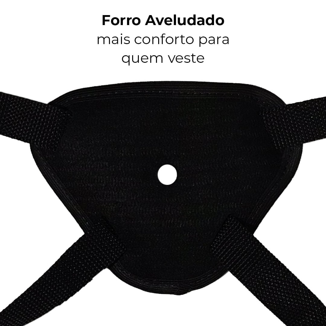 Cinta Peniana 2 em 1, com argola ou furo para rosquear (Sem Prótese) - Imagem 11