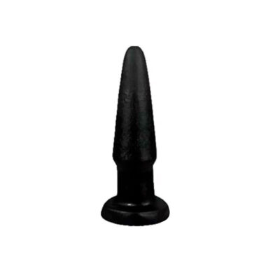 Plug Anal P 8,5cm x 2,3cm Borracha Preto AP02