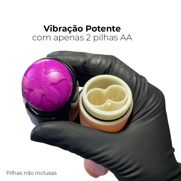 Vibrador formato Pênis com Cabeça que Gira 23cm x 3,5cm - Imagem 5