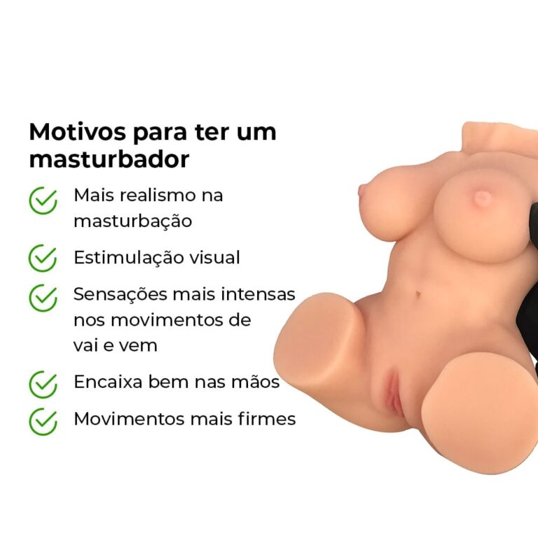 Masturbador masculino seios, vagina e ânus, túnel interno texturizado 27cm x 21cm - Imagem 6