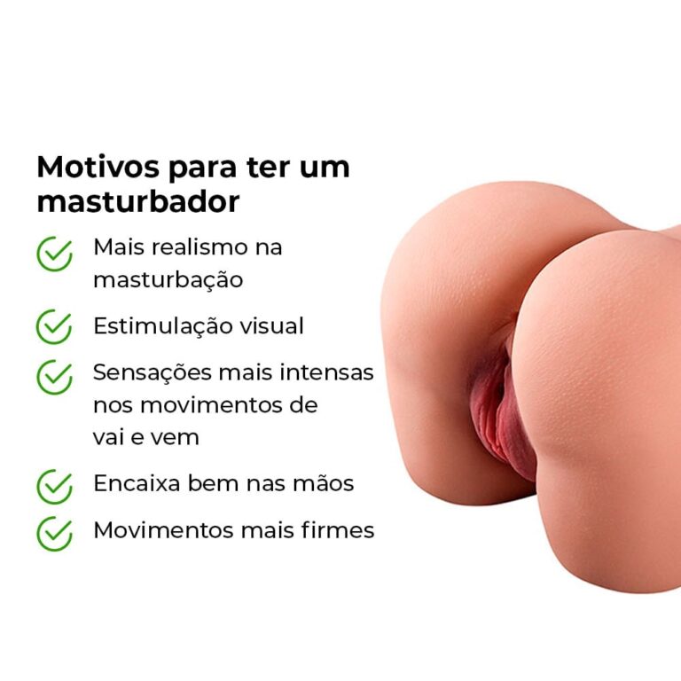 Masturbador masculino vagina e ânus, túnel interno texturizado 20cm x 20cm - Imagem 6
