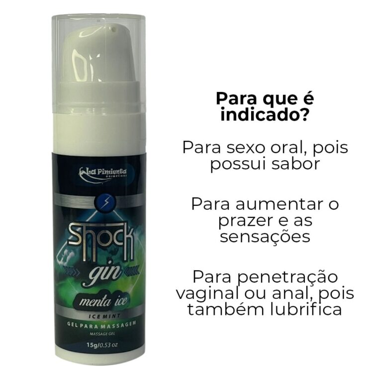 2 em 1 Vibrador líquido e com sabor para Sexo Oral - Menta Ice - Imagem 5