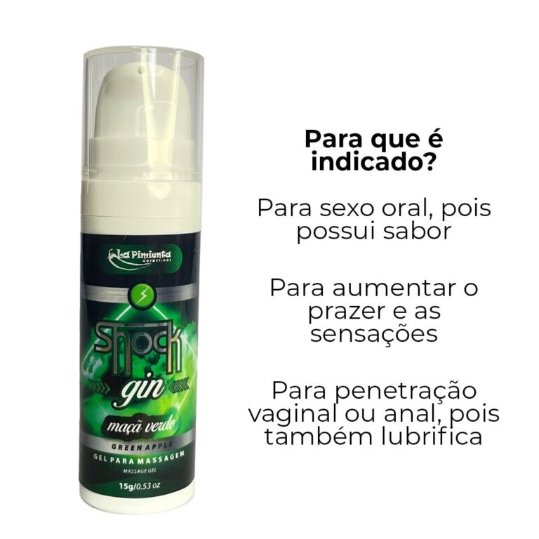 2 em 1 Vibrador líquido e com sabor para Sexo Oral - Maçã Verde - Imagem 5