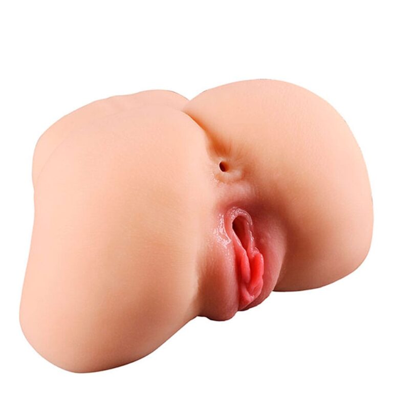 Masturbador masculino vagina e ânus, túnel interno texturizado 20cm x 16cm - Imagem 7