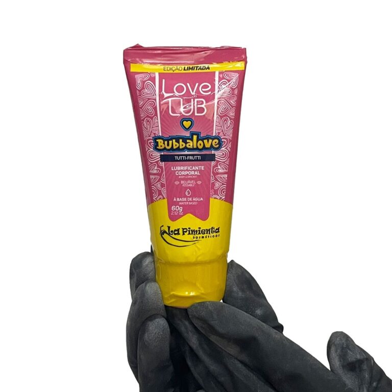 Lubrificante à base de água sabor Tutti-frutti Bubbalove - Imagem 4