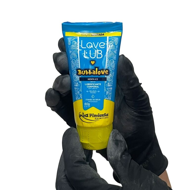 Lubrificante à base de água sabor Menta Ice Bubbalove - Imagem 4