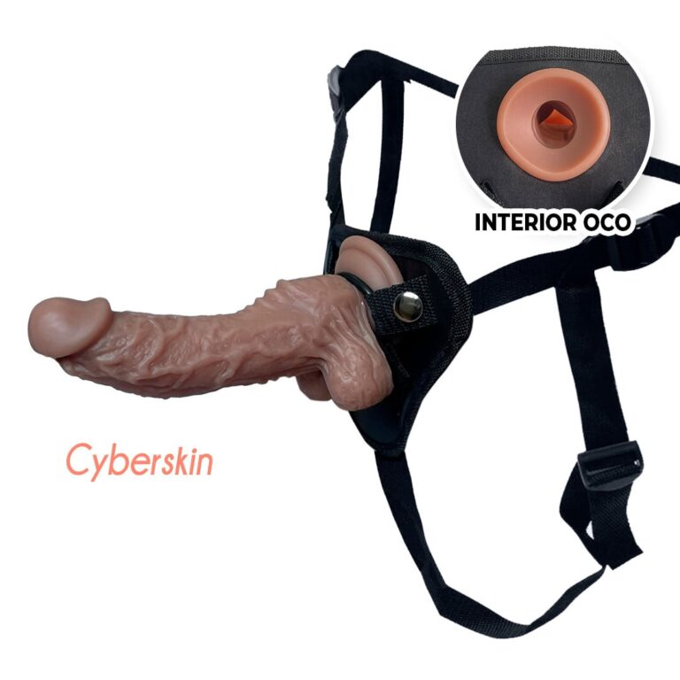 Capa Peniana OCA em Cyber Skin com Cinta 16,5cm x 3,5cm MARS DILDO