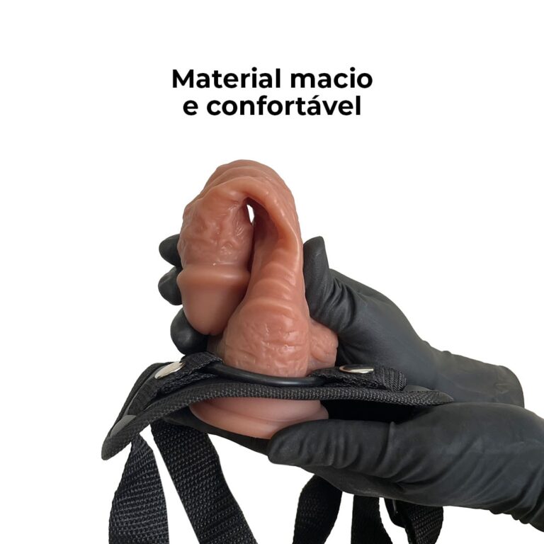 Capa Peniana OCA em Cyber Skin com Cinta 16,5cm x 3,5cm MARS DILDO - Imagem 11