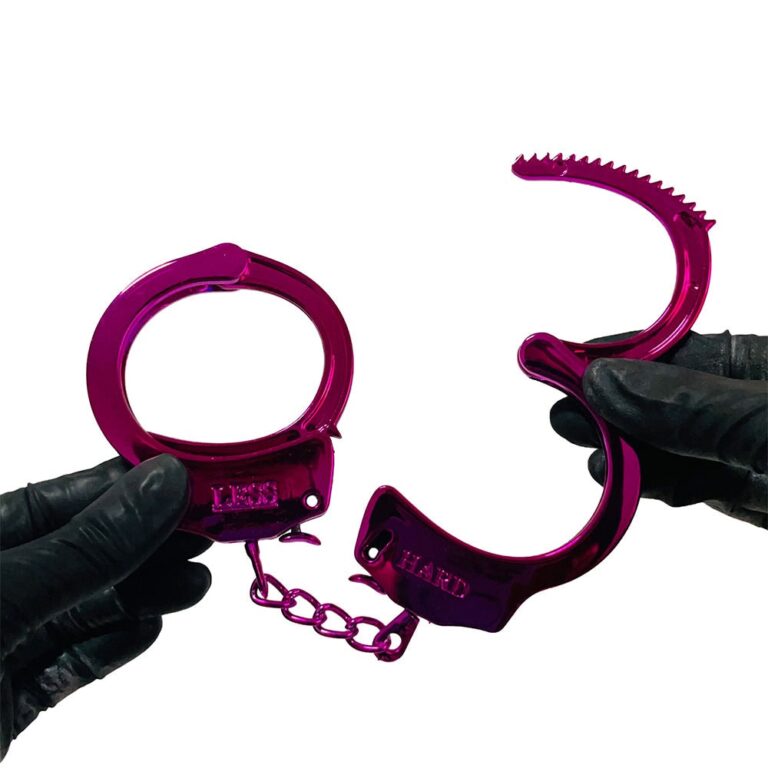 Algema Leve Sem Metal Rosa com Chave - Imagem 6