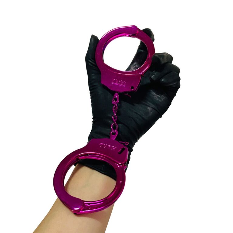 Algema Leve Sem Metal Rosa com Chave - Imagem 7