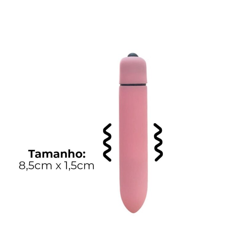 Mini Vibrador como 10 modos de vibração - Imagem 3