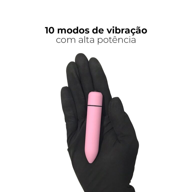 Mini Vibrador como 10 modos de vibração - Imagem 4