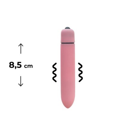 Mini Vibrador como 10 modos de vibração