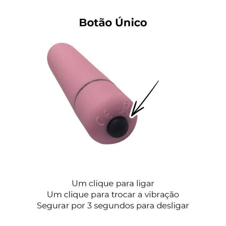 Mini Vibrador como 10 modos de vibração - Imagem 6