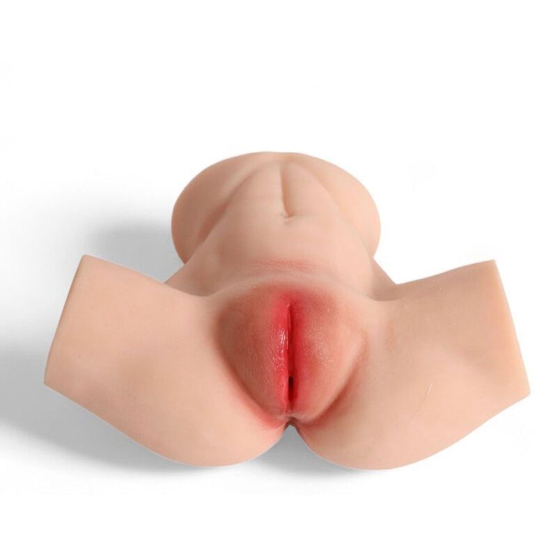 Masturbador masculino vagina e ânus, túnel interno texturizado 25cm x 16cm - Imagem 11