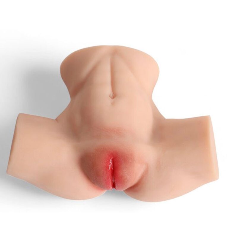 Masturbador masculino vagina e ânus, túnel interno texturizado 25cm x 16cm - Imagem 13
