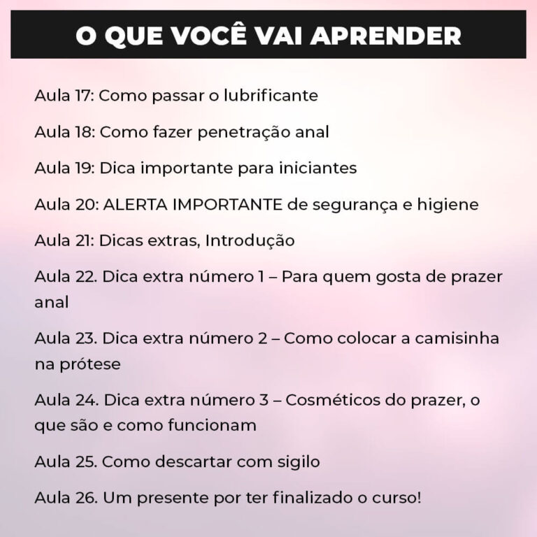 Guia em Vídeo: Como Usar, Limpar, Secar, Guardar e Obter Prazer com seu Brinquedo Erótico - Imagem 4