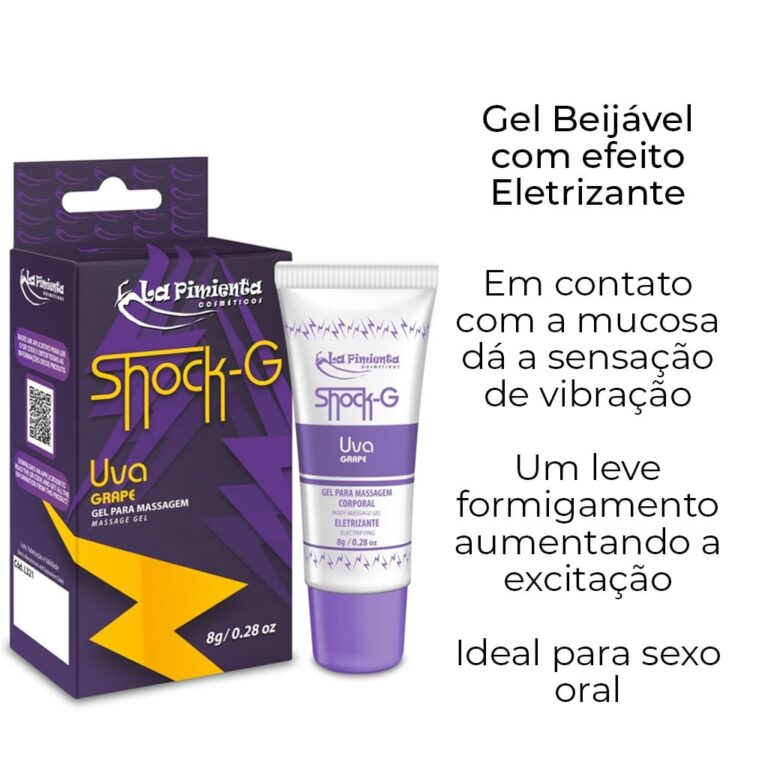 2 em 1 Vibrador líquido e com sabor para Sexo Oral - Uva - Imagem 3