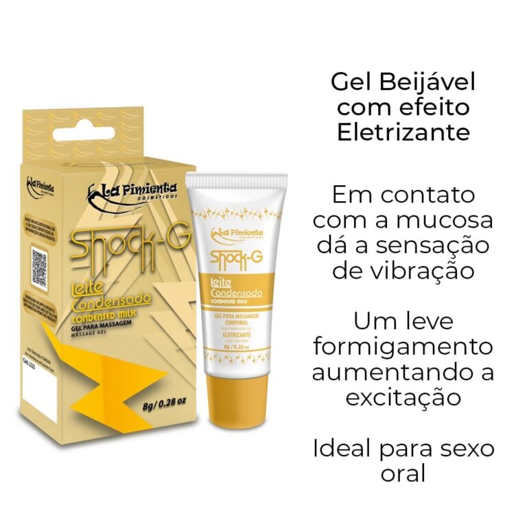 2 em 1 Vibrador líquido e com sabor para Sexo Oral - Leite Condensado - Imagem 3