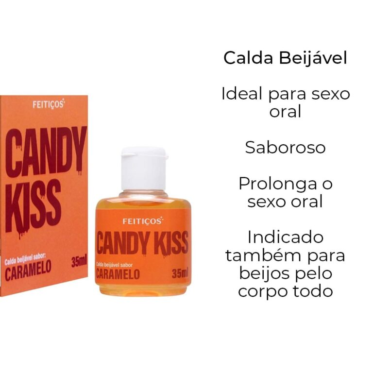 Calda Beijável para Sexo Oral - Caramelo - Imagem 3