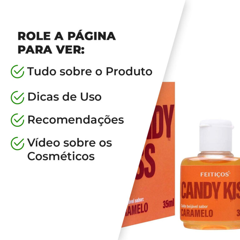 Calda Beijável para Sexo Oral - Caramelo - Imagem 5