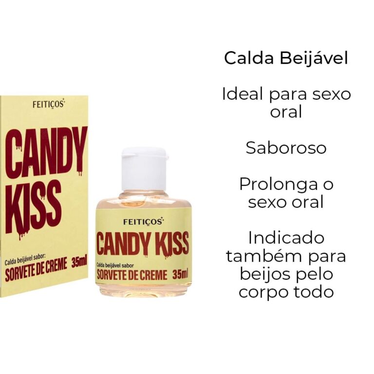 Calda Beijável para Sexo Oral - Sorvete de Creme - Imagem 3
