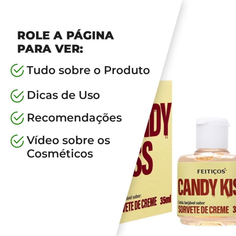 Calda Beijável para Sexo Oral - Sorvete de Creme - Imagem 5