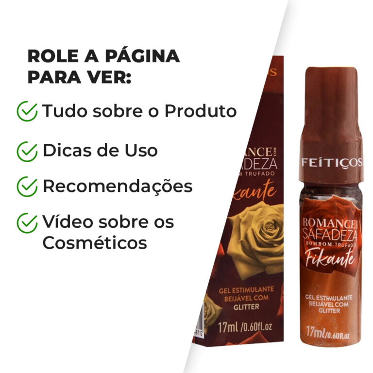 Gel Beijável com Glitter - Bombom Trufado - Imagem 6