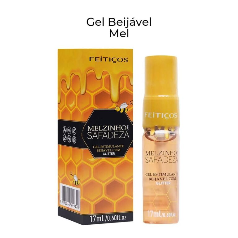 Gel Beijável com Glitter - Mel - Imagem 3