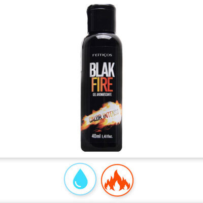 Lubrificante Beijável Super Quente - Blak Fire