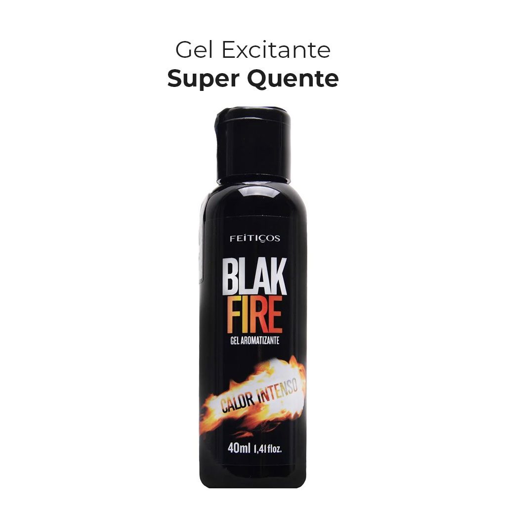 Lubrificante Beijável Super Quente - Blak Fire - Imagem 3