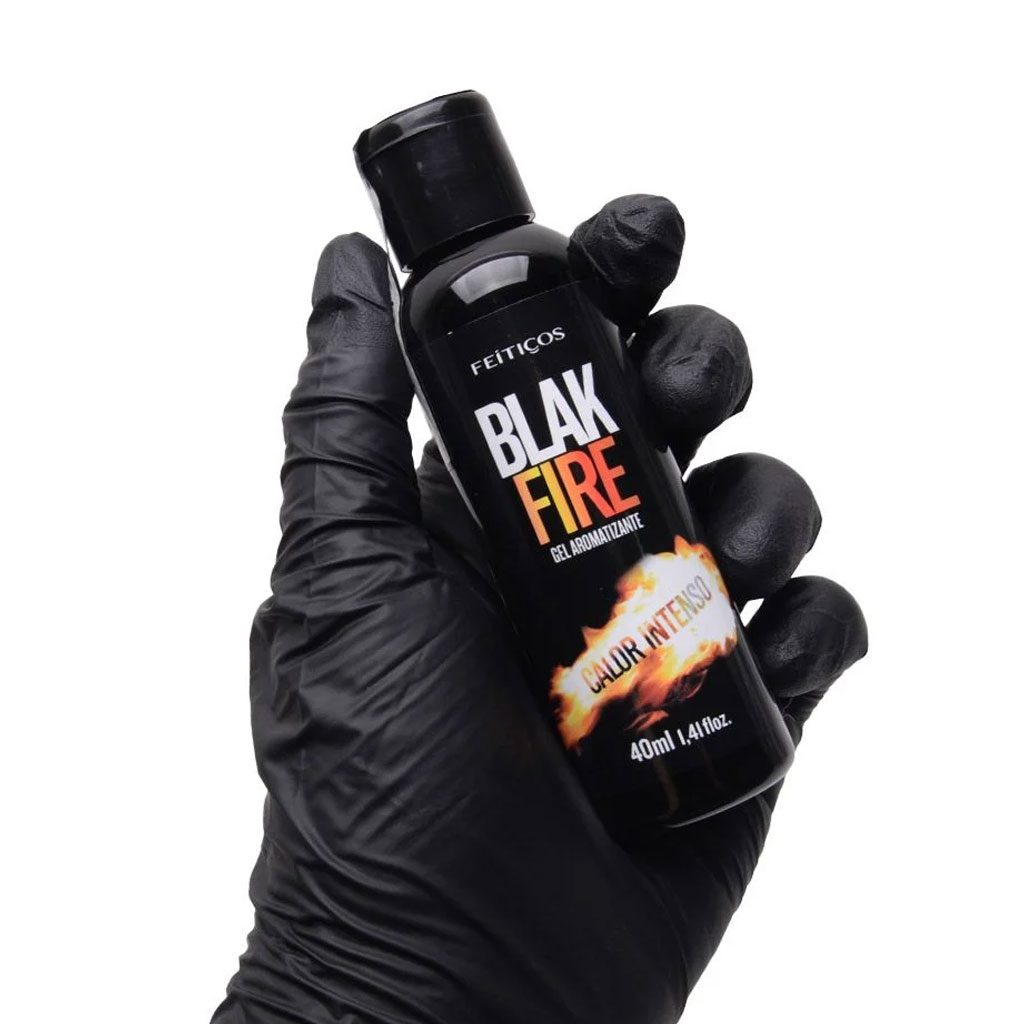 Lubrificante Beijável Super Quente - Blak Fire - Imagem 4